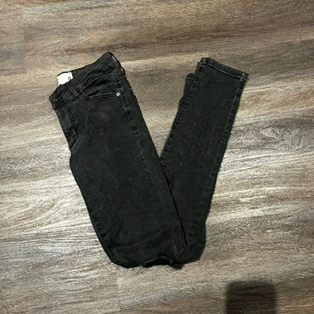 7/$65 Garage black denim